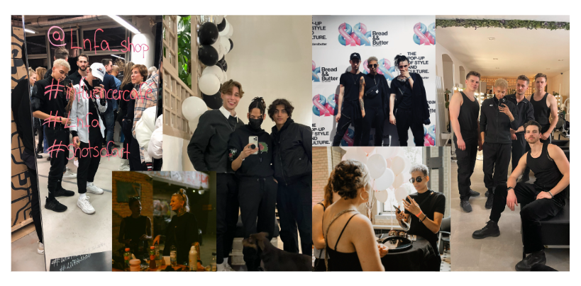 INFLUENCER FASHION SHOW · HAUBENTAUCHER